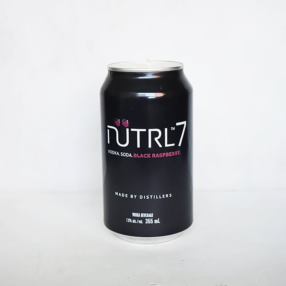 ❤️ Upcycled NUTRL7 Alcohol Can Candle